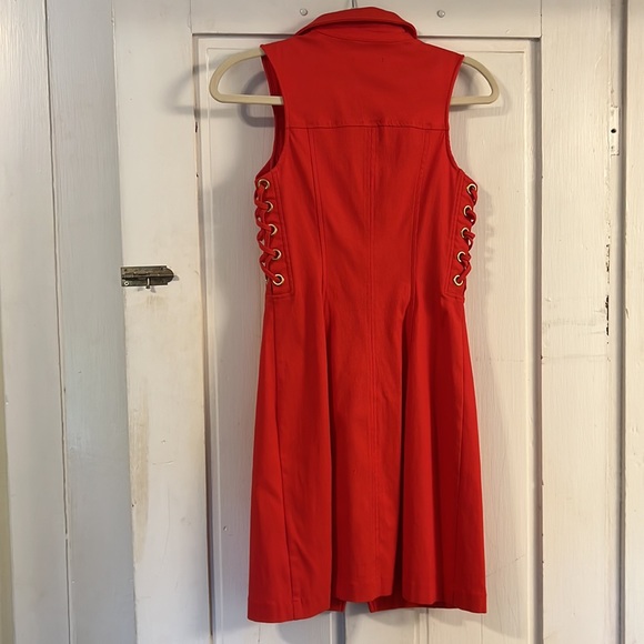 Xoxo size S red zip up dress - Picture 2 of 2